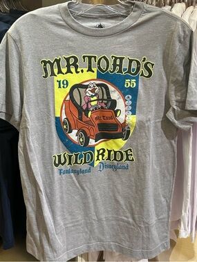 Disney Parks Disneyland Resort Mr. Toad’s Wild Ride Fantasyland Graphic Shirt